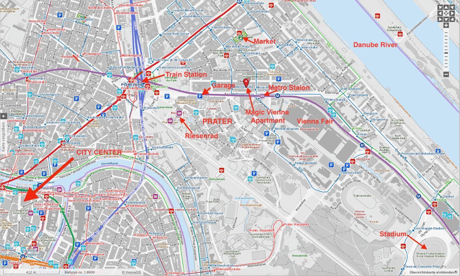 Magic Vienna Right Next To The Prater! Apartment Ngoại thất bức ảnh